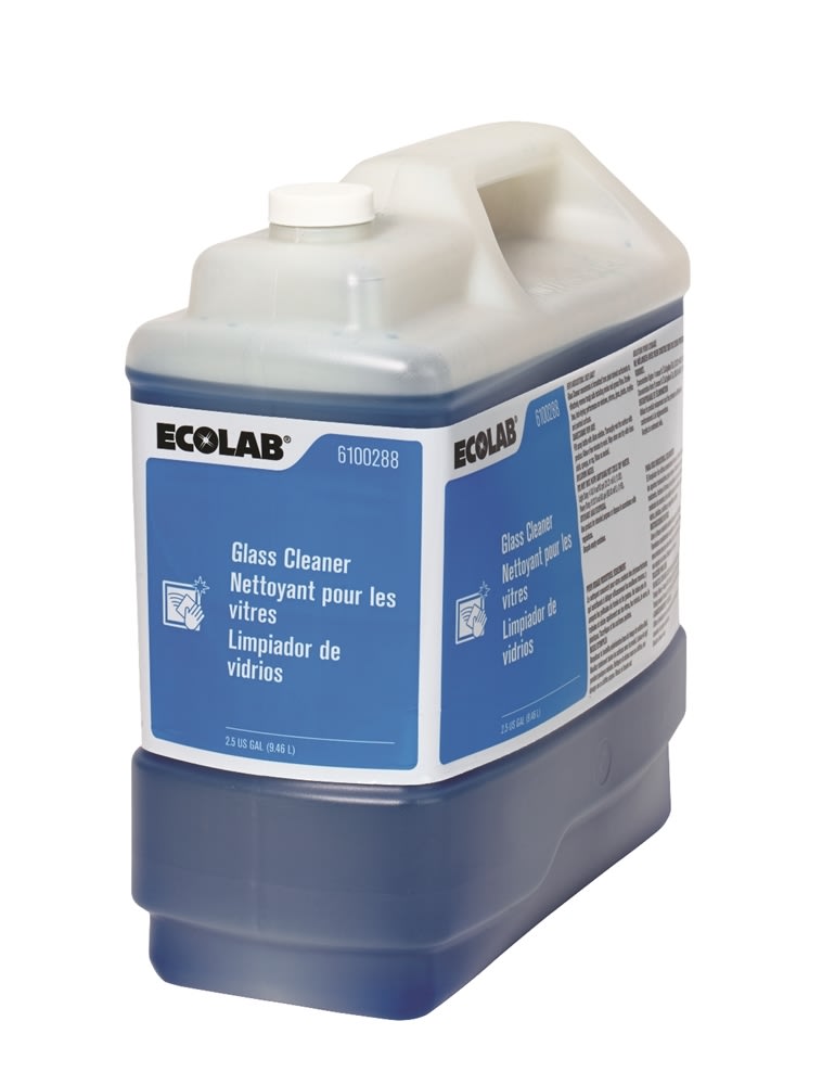 GuestSupply US | Ecolab® Glass Cleaner, 2.5 Gallon, #6100288
